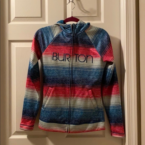 Burton zip up hooded sweatshirt - Picture 1 of 3